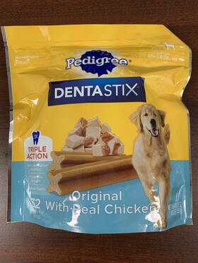 Pedigree 023100140025 Dentastix Large Dog 32 Count Original With Real Chicken Free Shipping