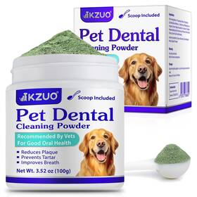 Peesnb 762418930590 Dog Teeth Cleaning Powder - Dental Breath Freshener Target