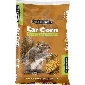 Pennington 445012496459 6.5 Lb. Ear Corn Cobs Wildlife Treats For Squirrels Geese And Ducks