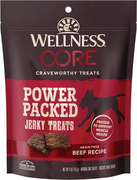 88204 Pet Core Power Packed Dog Treats Grain-free Tender Jerky Made In Usa Beef 88204 Pet Core Power Packed Dog Treats Grain-free Tender Jerky Made In Usa Beef