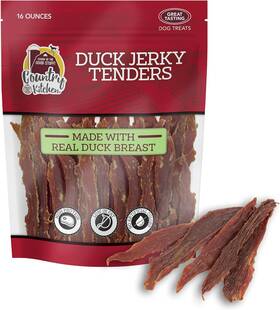 Ccj010 Pet Brands Duck Jerky Tender Dog Treats High Protein Low Fat No Artificial Colors 16 Oz