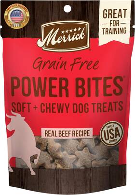 00022808785149 Pet Care Power Bites Natural Soft And Chewy Real Meat Dog Treats Grain Free Snack With R