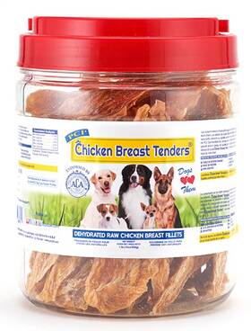 Chk-454mc Pet Center Chicken Breast Tenders Canister 1lb