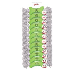 Zw49033 Pet Edge Za Tiny Tugger Clip Strip - Grn 12pc
