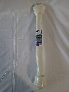 Pet Factory 094983043215 Beefhide 21 Inch Knotted Bone Dog Chew Treat -100% Made In Usa