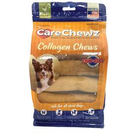 Pet Factory 094983785184 Carechewz Collagen 6 Inch Little Rovers Dog Chew Treats - Chicken Flavor 8 Count