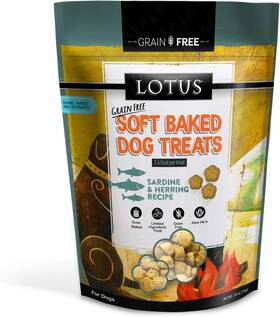 Pet Food 210000070322 Soft Baked Treat Sardine Herring 10 Ounce
