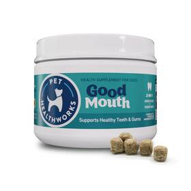 Pet Healthworks 850070715010 Good Mouth Dental Chews For Dogs Controls Plaque And Brown