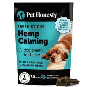 Pet Honesty 850063385213 Calming Fresh Sticks For Dogs Dental Chews To Support Relaxed B
