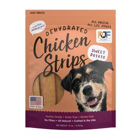 Pjf-10244 Pet Jerky Factory Premium Chicken And Sweet Potato 12 Oz. Dog Treats 100% Human Grade