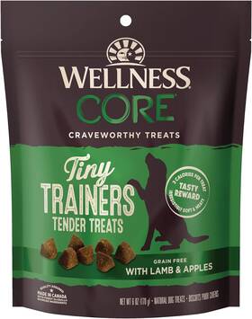 88217 Pet Llc Core Tiny Trainers Dog Treats Natural Training Treat Grain Free Lamb And Apple