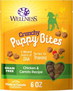89016 Pet Llc Puppy Treats Natural Training Treat Grain Free Crunchy Chicken And Carrot 6 O