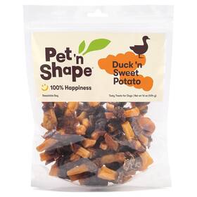 Pet N Shape 032657212161 Sweet Potato Chews Jerky Dog Treats - 16 Ounce