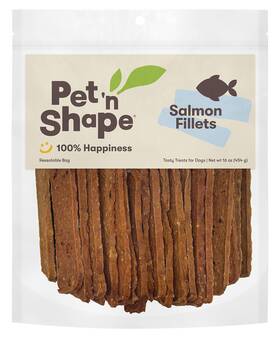 Pet N Shape 032657303531 Salmon Fillets 16 Oz - Healthy Protein Rich Treats For Dogs