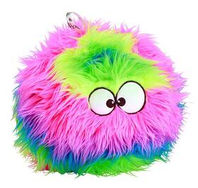 Wwgd73739 Pet Palette Llc Godog Furballz With Chew Guard Rainbow Plush Dog Toy Large