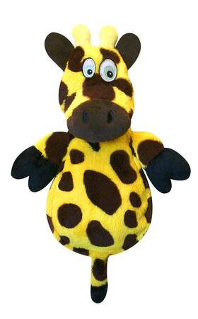 Wwhd58545 Pet Palette Llc Godog Hear Doggy Giraffe With Chew Guard Plush Dog Toy