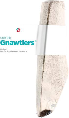 43235-230675 Pet Parents Gnawtlers - Premium Split Antlers 1 Count Pack Of Elk