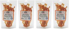 2000004 Pet Products 3oz Turkey Tendon Strips Dog Chew Treats Sources And Made In The Usa 4 Pack