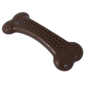 Fnbbp1 Pet Qwerks Flavorit Barkbone - Fillable Dog Bone For Moderate Chewers Peanut B