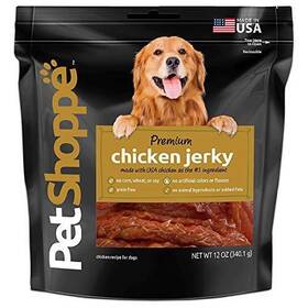 Pet Shoppe 303945131113 Petshoppe Premium Chicken Jerky Dog Treats 12 Oz