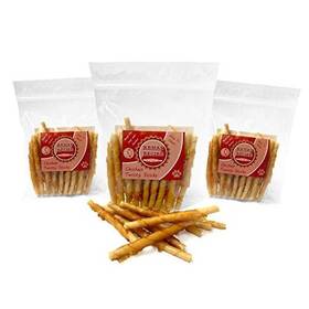 39734314959016 Pet Treats Ltd Chicken Twisty Sticks 8 Oz Pack Of 3 Rawhide Free Ounce