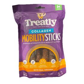 Pet Wise Inc 094983802607 Treatly Collagen Smart Sticks Dog Treats - Chicken And 9 Ounce Pack Of 1