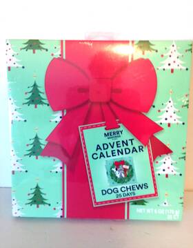 364166 Petco Merry Makings Advent Calendar For Dogs 25 Days Of Surprise Raw Hide Free Treats