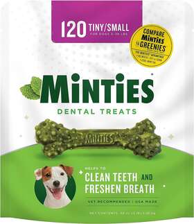 Petiq 313093248298 Vetiq Dog Dental Bone Treats Chews For Tiny/small Dogs Under 40 Lbs 1