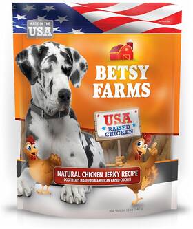 92200001012 Petiq Natural Chicken Jerky Recipe Dog Treats - 12 Oz