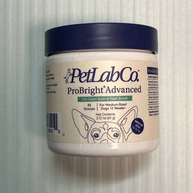 Petlab Co 810090680910 Co. Probright For Clean Teeth Fresh Breath Medium Dogs By 06/25