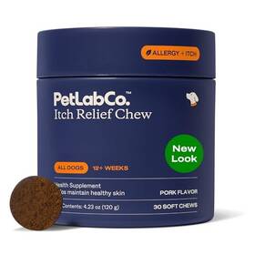 B07xb24ljq Petlab Co. Itch Relief Chews - Turmeric Omega 3 And 6 Honey For Dry Itchy Skin