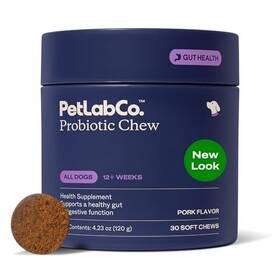 B089xvjhfk Petlab Co. Probiotic Soft Chews For Dogs - Gut Health Allergies Occasional