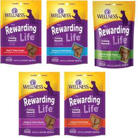 Petlewa B0bbs6z5l4 Wellness-wellbites Natural Grain Soft Dog Treats 5 Flavor Beef Turkey