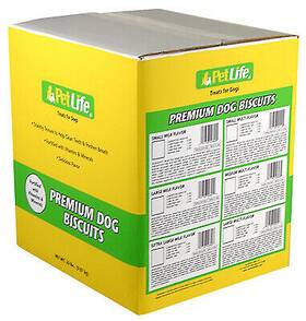 02893 Petlife Dog Biscuits Multi-flavor Medium 20-lbs. -02893
