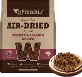 Petlife Co. Ltd. 313101274202 Afreschi Air-dried Dog Food Turkey And Salmon Recipe 1 Lb All-natural Complete &