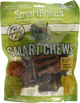 Petmatrix Llc 445011394312 3 Pack Smartchews Safari Chews For Dogs Large 7 Pieces Each
