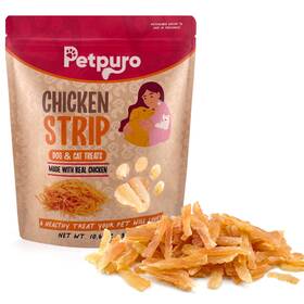 Petpuro 683125255649 Mini Chicken Training Treats - Soft Chews For Small Dogs And Cats Grain Free