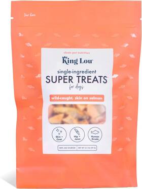 Pets 445036647608 - Wild Salmon Bites Freeze Dried Treats For Dogs Single Ingredient Dog