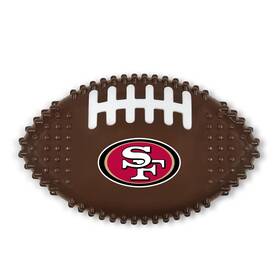B0d54l1p9f Pets First Nfl San Francisco 49ers Mega-chew Hard Nylon Bacon-flavored Dog Bone