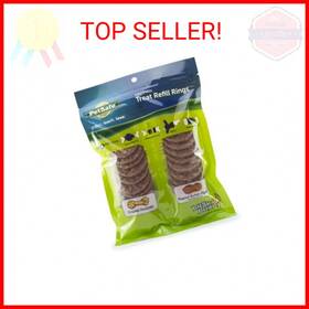 Petsafe 729849165915 Rawhide Busy Buddy Dog Treat Ring Refills 24 Peanut Butt