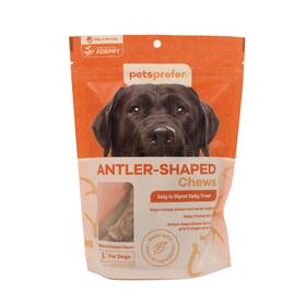 Petsprefer 794535000634 Antler-shaped Chews For Dogs To Support Healthy Teeth And Gums Freshen Brea