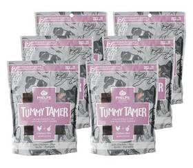 Phelps Wellness Collection 192959811612 Tummy Tamer Bland Chicken And Rice Recipe Dog Treats 6 Pack 4.5 Oz