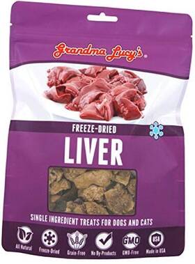 844156 Phillips Feed & Pet Supply Grandma Lucy S Singles Treat Freeze-dried Single Ingredient Treats For