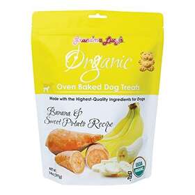844192 Phillips Feed & Pet Supply Organic Oven Baked Dog Treats - Banana And Sweet Potato 14 Oz