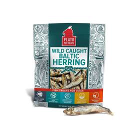 6816 Plato Pet Treats Fish Dog - Air-dried Single Ingredient Treat W