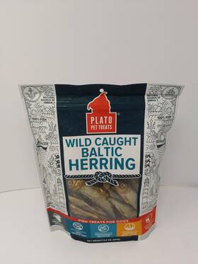 Plato 850016076823 Pet Treats Fish Dog - Air-dried Single Ingredient Exp 05/26