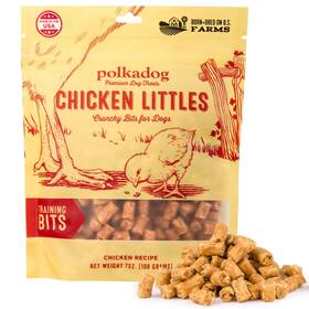 Bbclnug8 Polkadog Chicken Littles Crunchy Training Bits All Natural Limited Ingredient Healt