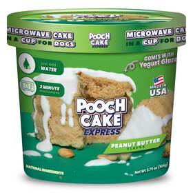 Pooch Cake Express 860010028414 - Microwave In A Cup For Dogs 3.75 Ounce Pack Of 1