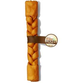 Dt815 Pork Chomps 015958984050 Roasted Skin Dog Chew 10-inch Braid 1 Count Pack Of
