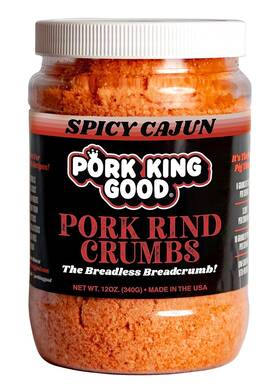 Pork King Good 860199002267 Spicy Cajun Low Carb Keto Diet Rind 12 Ounce Pack Of 1